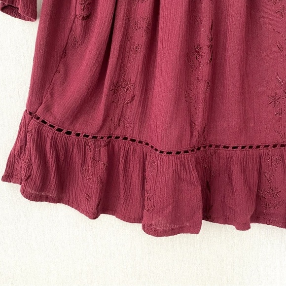 Superdry off shoulder bohemian style top - Picture 7 of 8